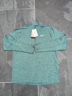 NIKE ELEMENT 1/4 ZIP - VINTAGE GREEN