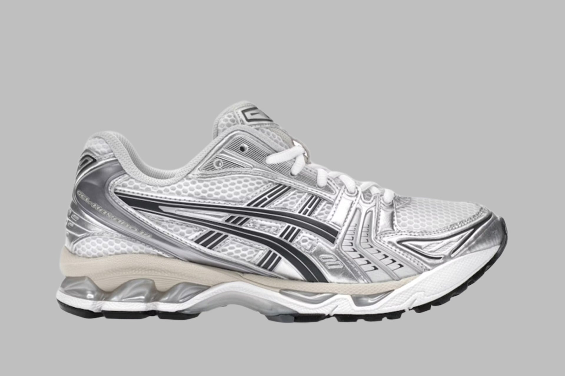 Asics Kayano 14's Graphite Grey