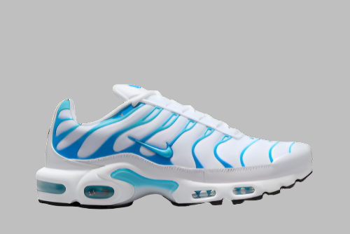 Nike Air Max TN's White  Polarised Blue